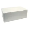 Cassetta Alimenti Polistirolo con Coperchio 54,5x37,5x15 cm DT