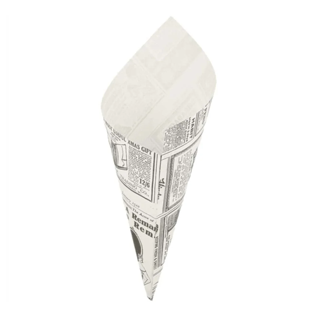 Cono Fritti Times Bianco 20x14 cm 250 pz GARCIA DE POU