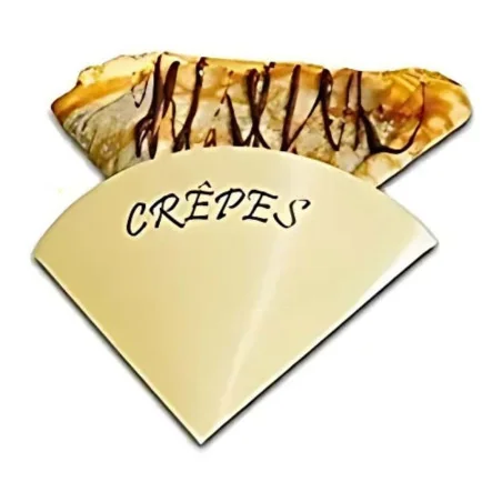 Porta Crepes 1/4 Carta Politenata 250 pz IMBALLAGGI ALIMENTARI