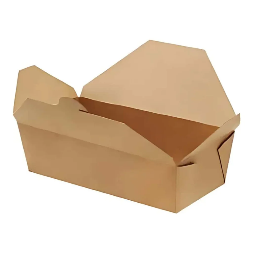 Box Chiuso Avana Take Away 13x9x6,4 cm 50 pz LEONE