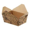 Scatola Chiusa Kraft Vintage 21x16x9 cm 40 pz LEONE
