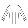 Giacca Alabama Slim Extralight Super Bianco ISACCO