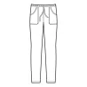 Pantalaccio Vienna Nero ISACCO