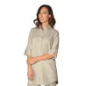 Blusa Java Lino Beige ISACCO