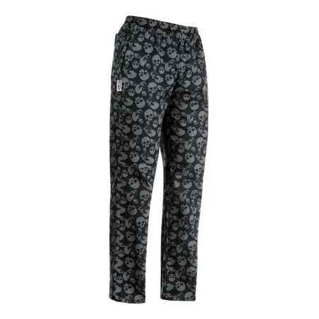 Pantalone Coulisse Skulls Nero EGOCHEF