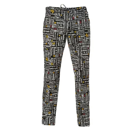Pantalone Cuoco Alan Menu Nero GIBLORS