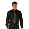 Camicia Classica Unisex Nera ISACCO