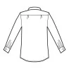 Camicia Classica Unisex Nera ISACCO