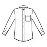 Camicia Unisex Dublino Biscotto ISACCO