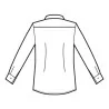 Camicia Detroit Unisex Stretch Nera ISACCO