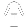 Camice Medico Bianco 110 cm ISACCO