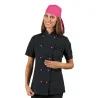 Giacca Lady Extra Light Nera e Fucsia ISACCO