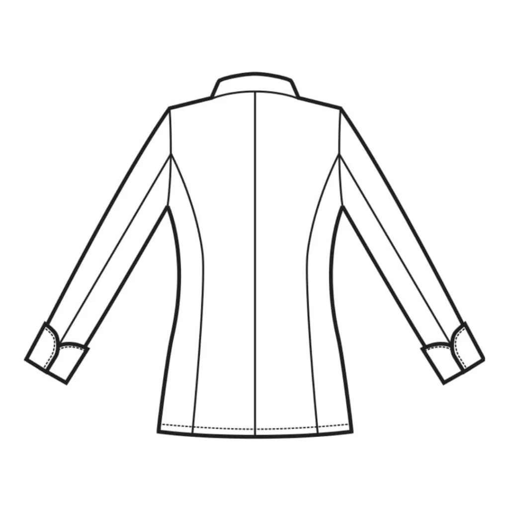 Giacca Lady Chef Extralight Super Stretch Bianca ISACCO