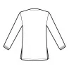 Casacca Collo a V Blu ISACCO