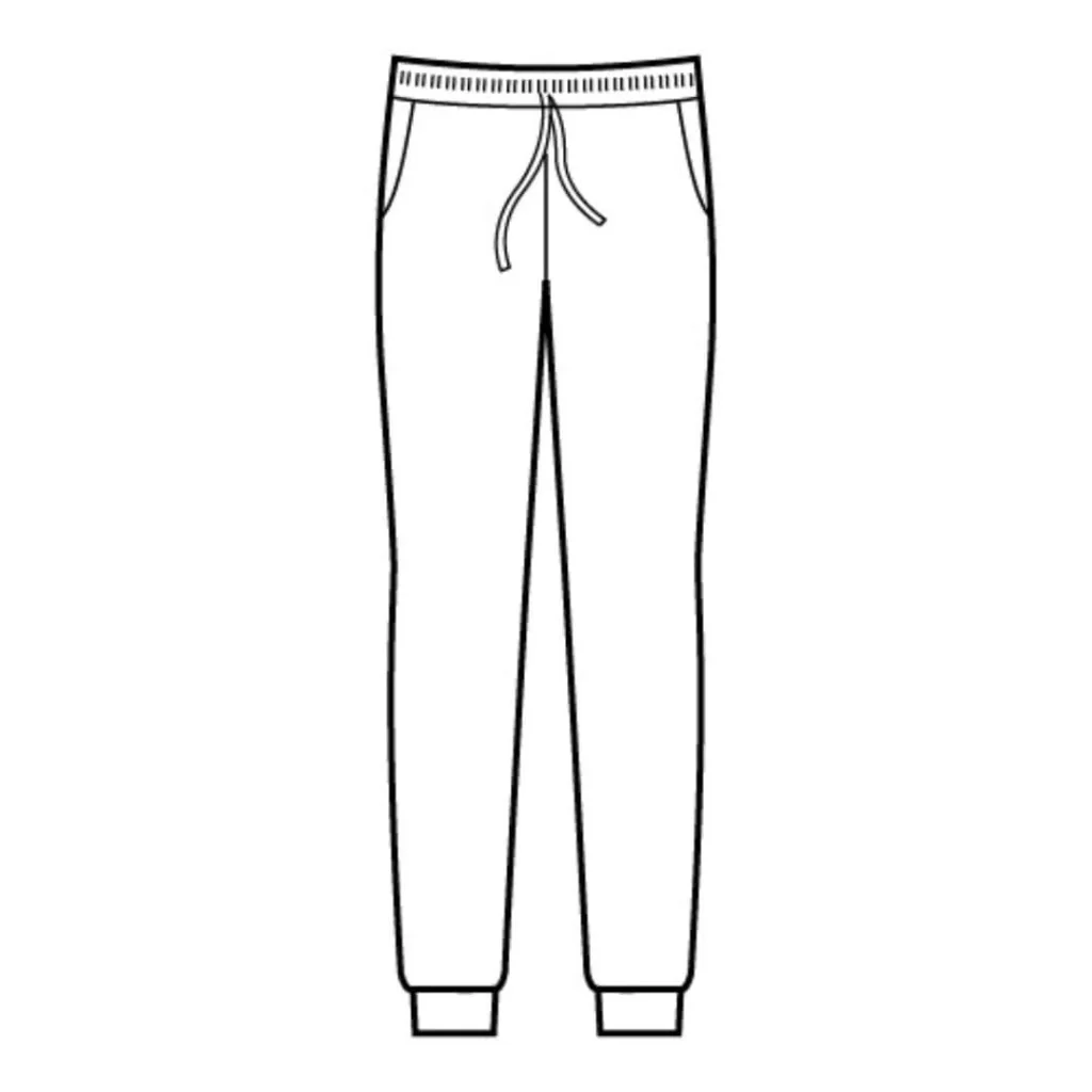 Pantalone Olimpia Jersey Nero ISACCO