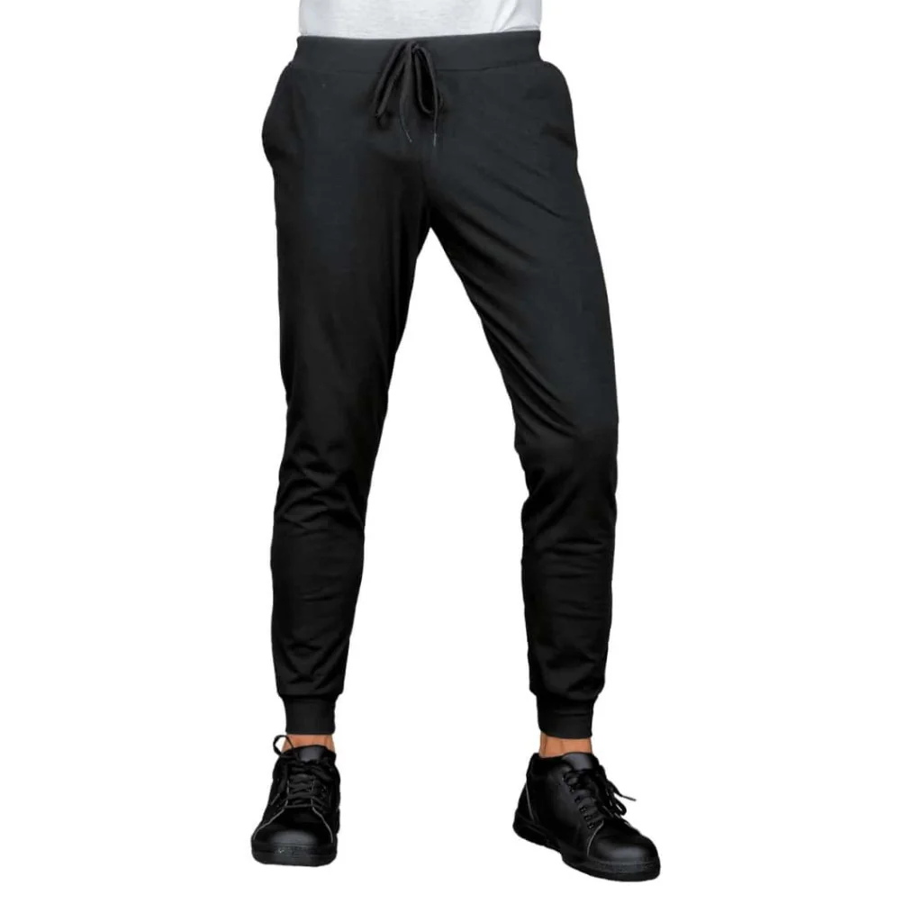 Pantalone Olimpia Jersey Nero ISACCO