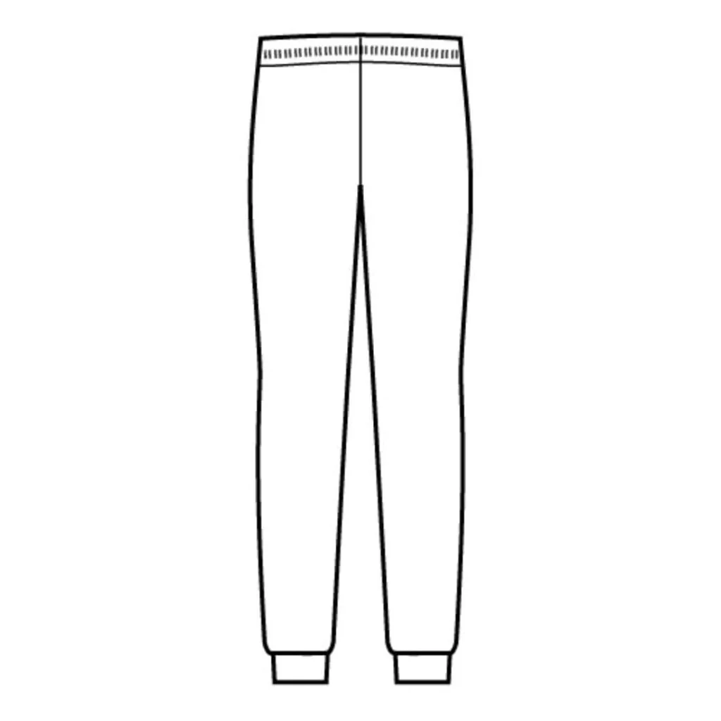 Pantalone Olimpia Jersey Nero ISACCO