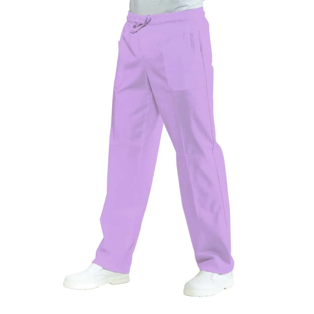 Pantalone con Elastico Lilla ISACCO