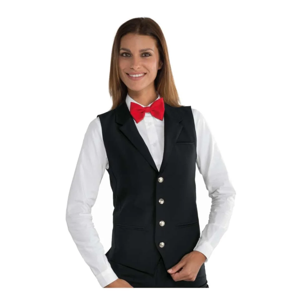 Gilet Wall Street Nero ISACCO