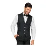 Gilet Wall Street Nero ISACCO