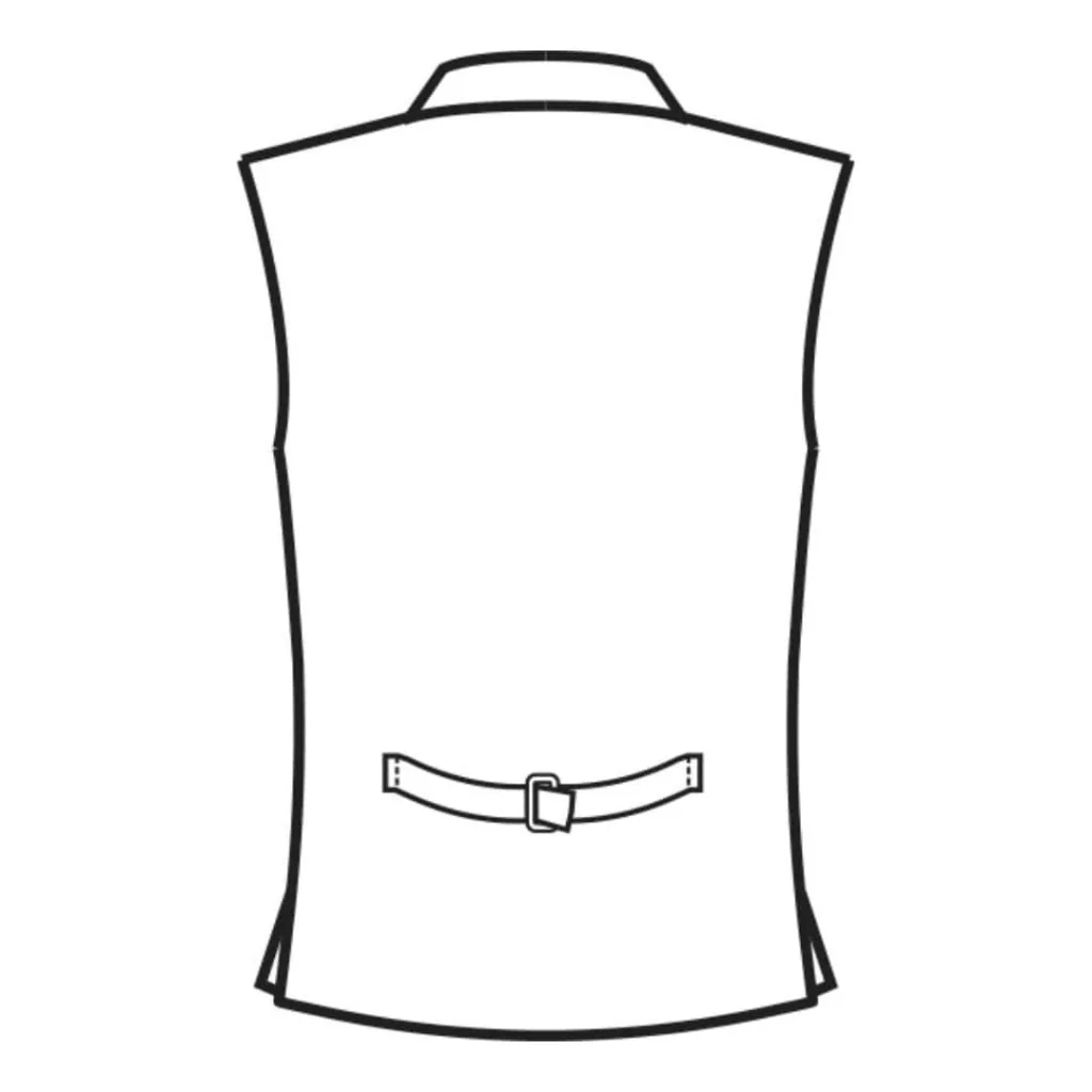 Gilet Wall Street Nero ISACCO