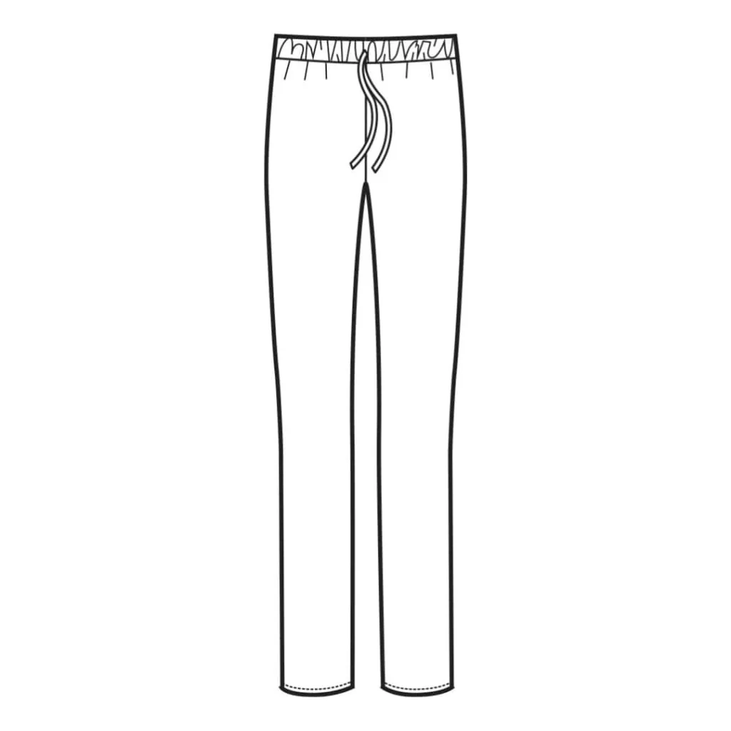 Pantalone Pantajersy Nero ISACCO