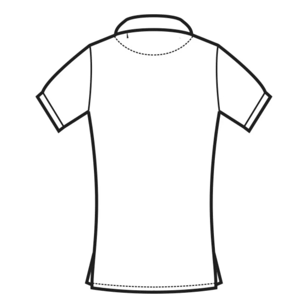 Polo Stretch Nera ISACCO