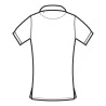 Polo Stretch Nera ISACCO