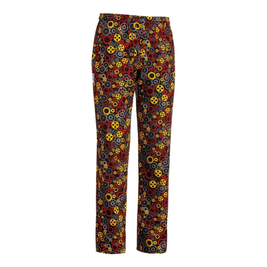 Pantalone Coulisse Gear Bordeaux EGOCHEF
