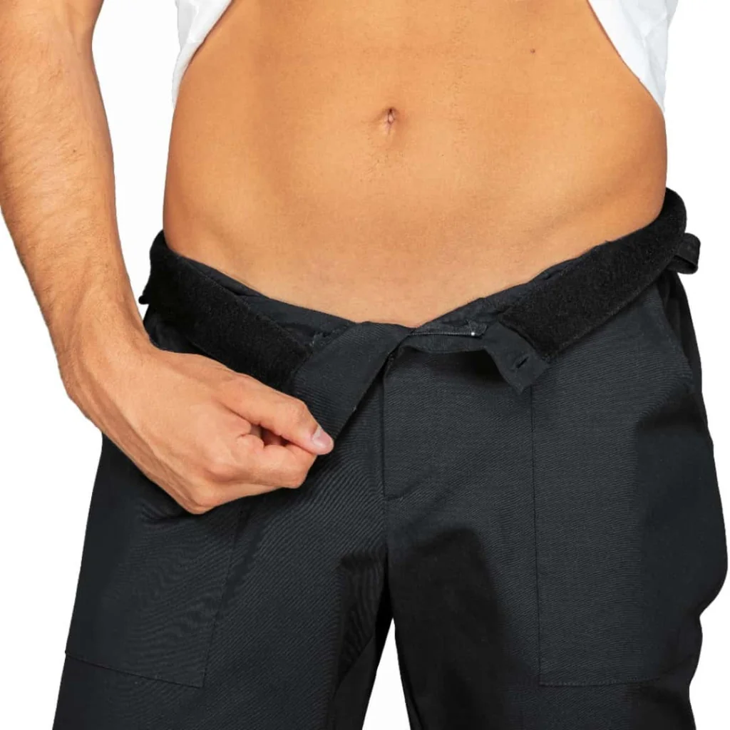 Pantalone Vermont Nero Super Stretch ISACCO