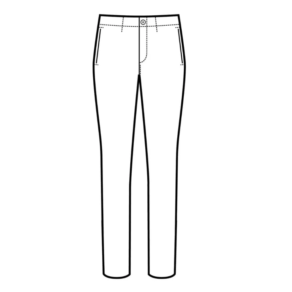 Pantalone Capri Nero ISACCO