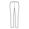 Pantalone Capri Nero ISACCO