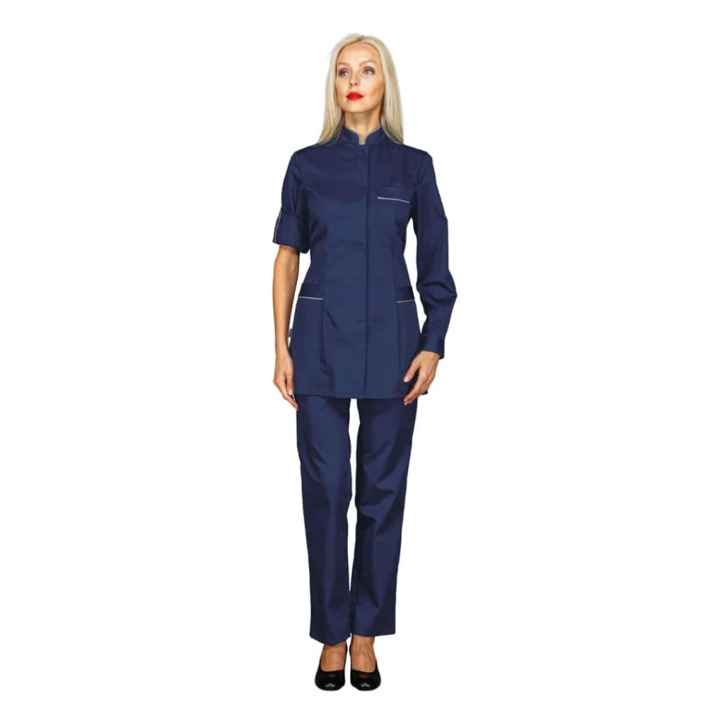Casacca Antigua Blu Codino Grigio ISACCO