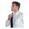 Cravatta Clip Nera ISACCO