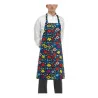 Grembiule Pettorina Bip Apron Daisy Blu EGOCHEF
