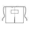 Grembiule Tennensee Black Jeans ISACCO