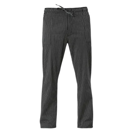 Pantalone Enrico Gessato Nero GIBLORS