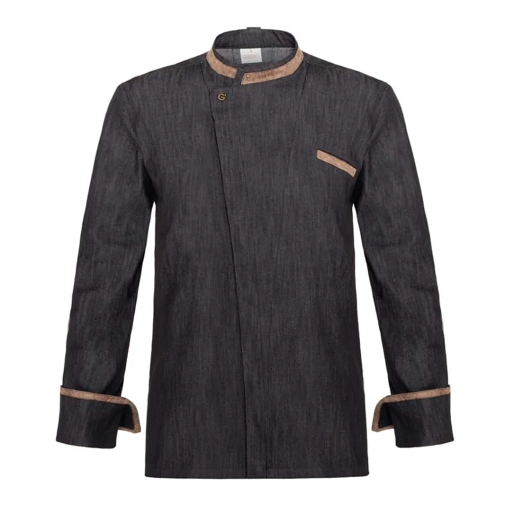 Giacca Ulisse Jeans Nera GIBLORS