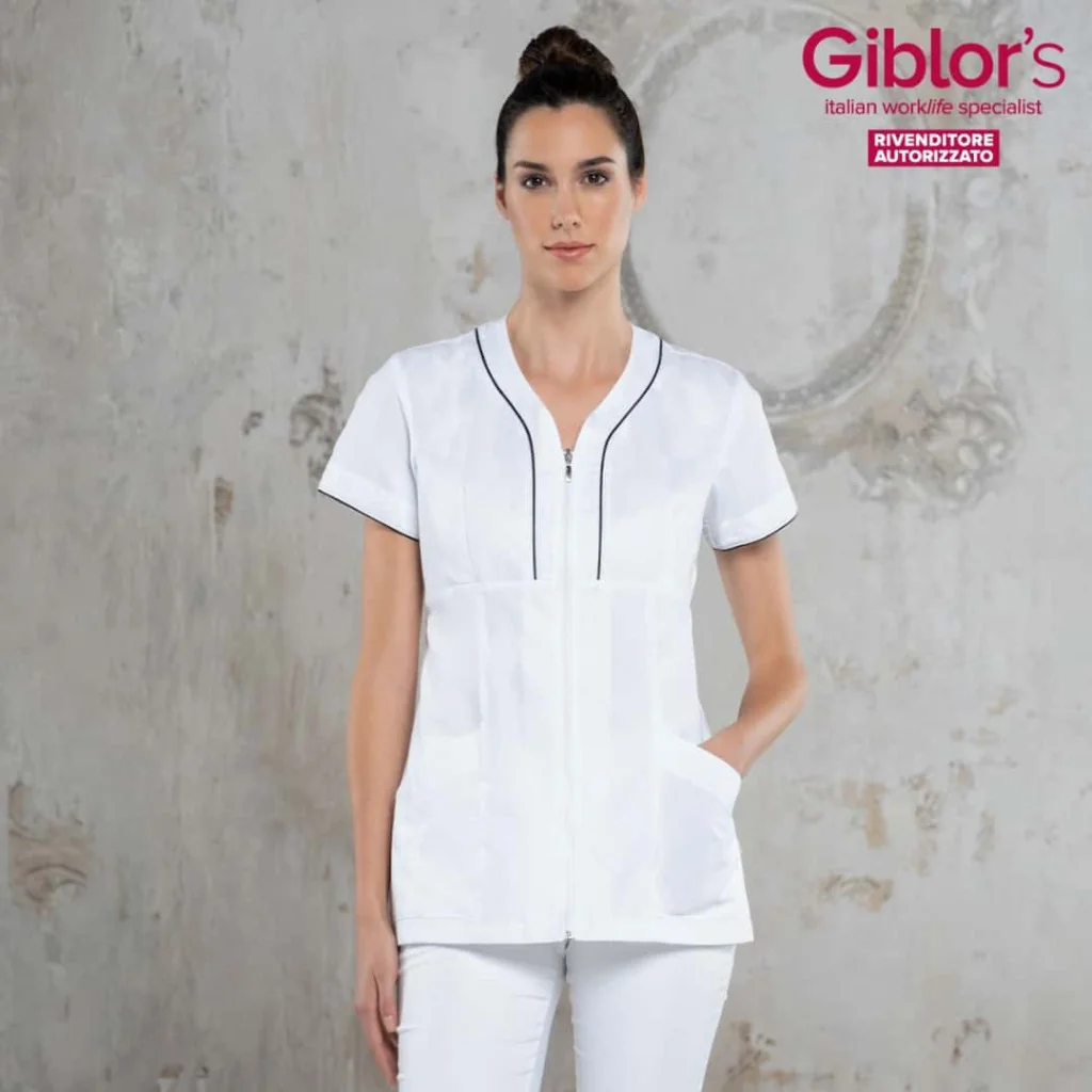 Casacca Pines Bianca GIBLORS