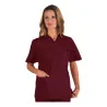 Casacca Medico Collo a V Bordeaux ISACCO