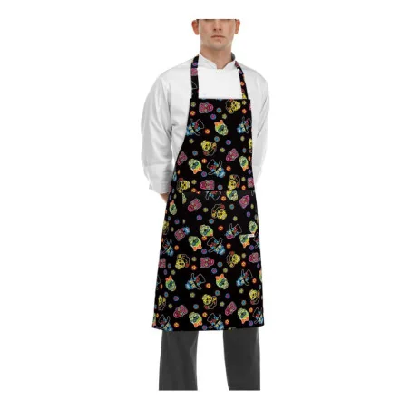 Grembiule Pettorina Bip Apron Mexico Nero EGOCHEF