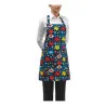 Grembiule Pettorina Short Daisy Blu EGOCHEF