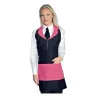 Grembiule Madeira Nero e Fucsia con Zip ISACCO