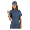 Giacca Lady Chef Blu Jeans ISACCO