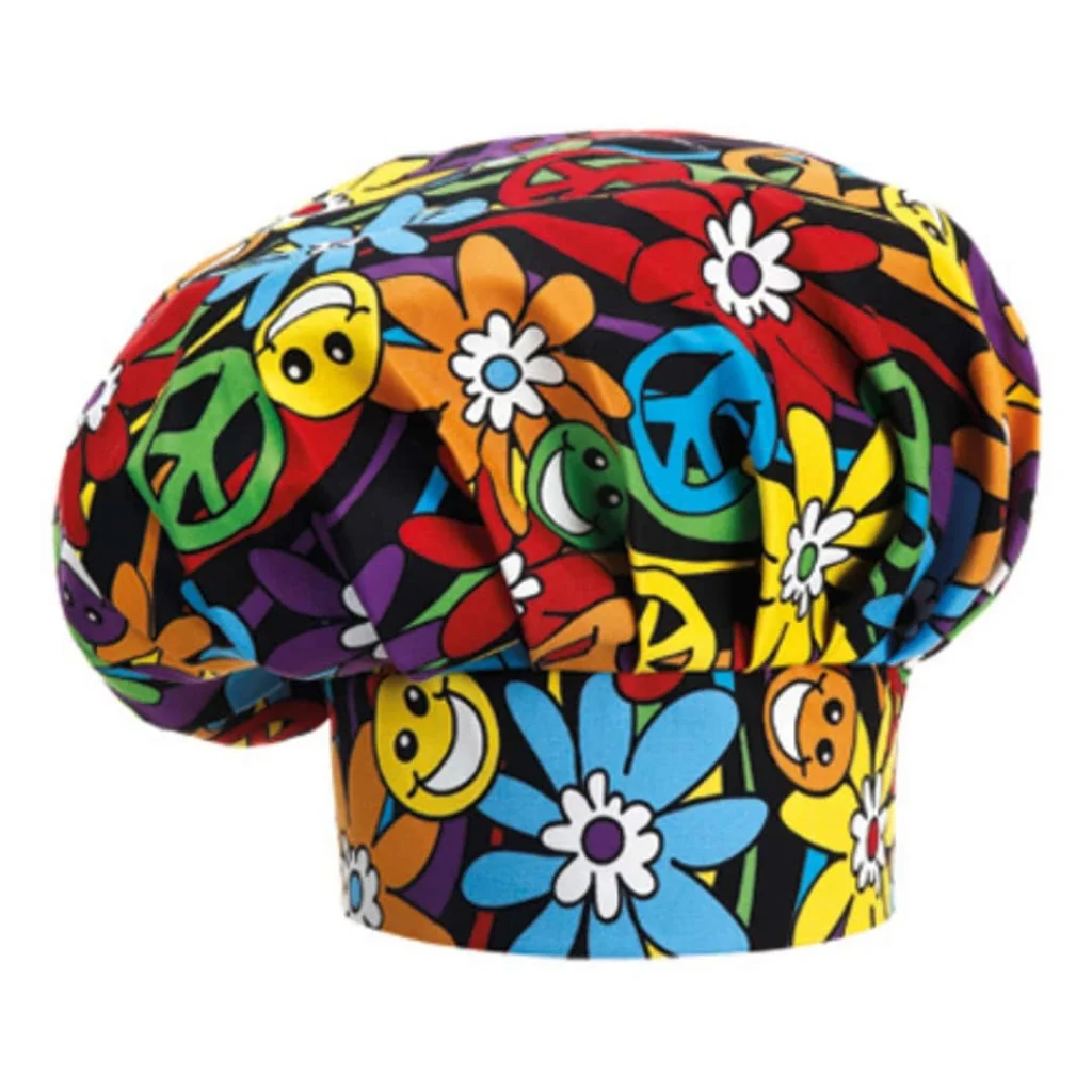 Cappello Cuoco Peace And Love EGOCHEF