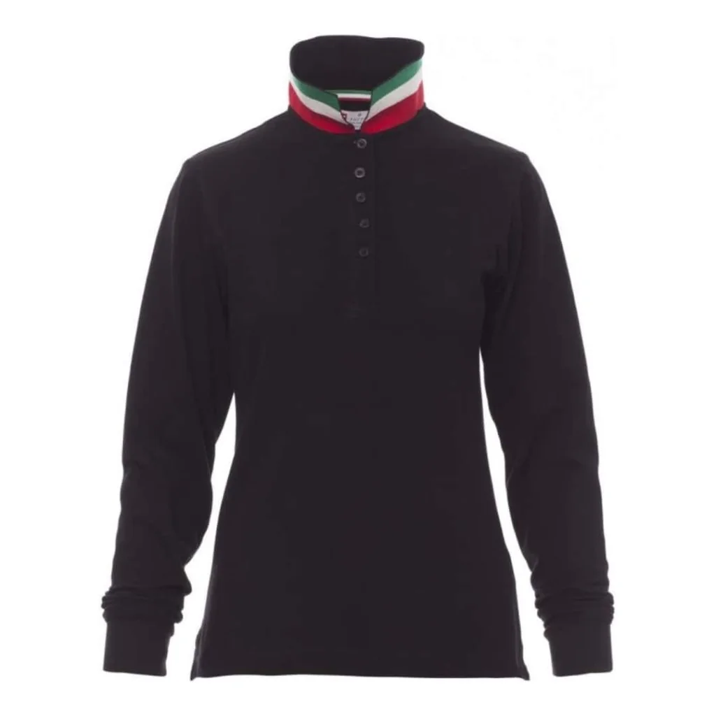 Polo Long Nation Nera Italia PAYPER