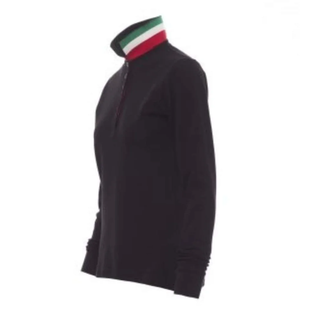 Polo Long Nation Nera Italia PAYPER