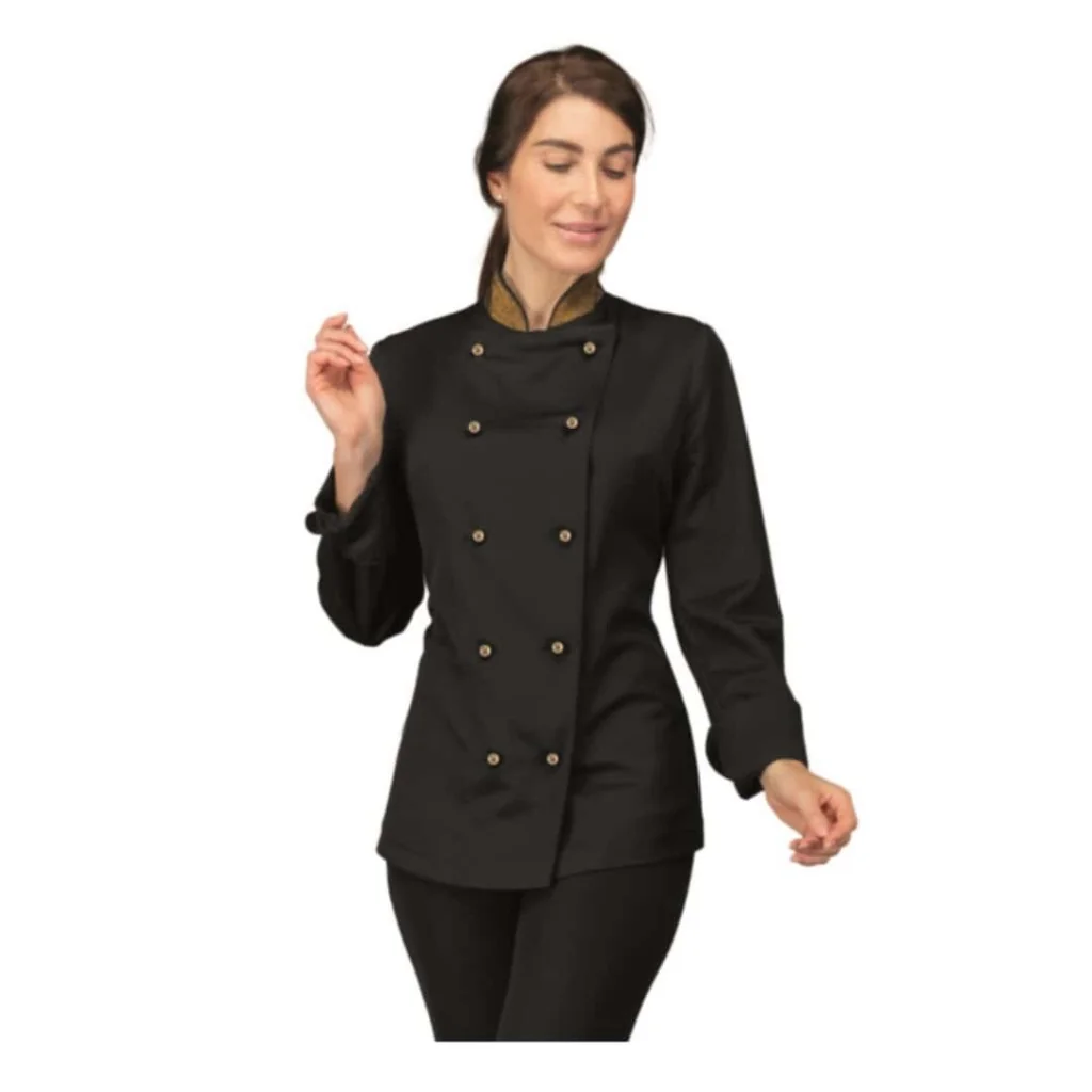 Giacca Lady Boheme Nera e Lurex Gold ISACCO
