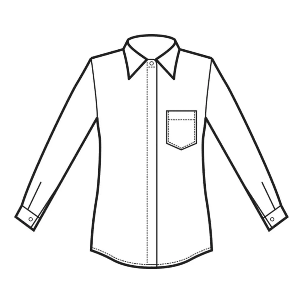 Camicia Donna Bianca ISACCO