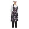 Grembiule Pettorina Short Jap Nero EGOCHEF